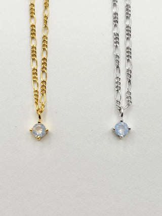 Crystal Chain Necklace D2