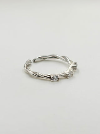 Triple Stone Ring A26