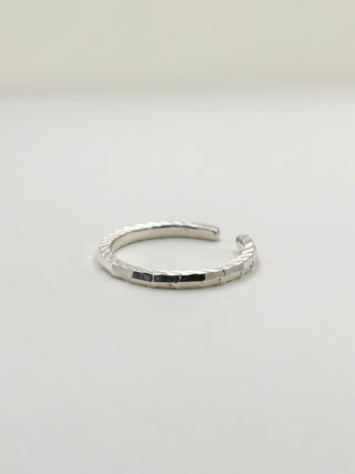 Silver Bump Ring B27