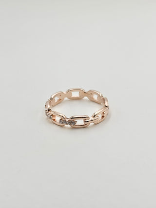 Crystal Chain Ring A17