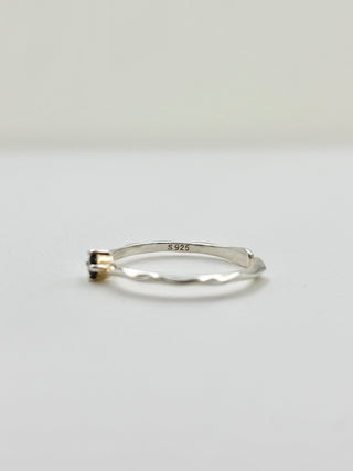 Black Stone Ring B12