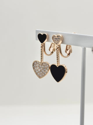 Asymmetry Heart Earring F1