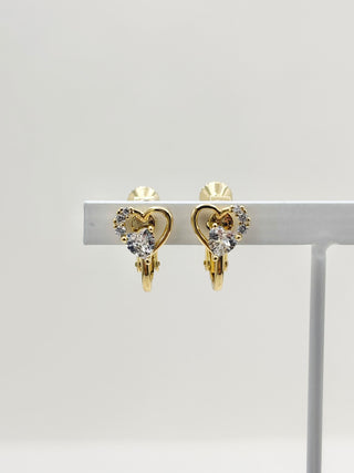 Double Heart Earring F5