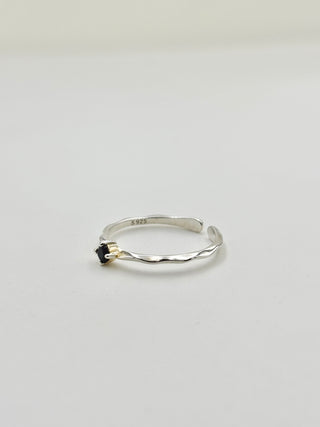 Black Stone Ring B12
