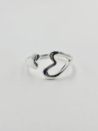 Twin Heart Ring C8