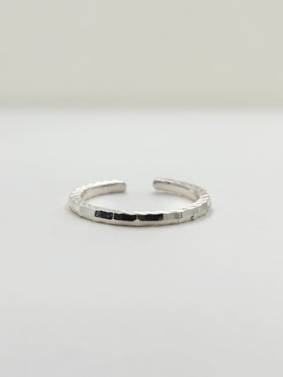 Silver Bump Ring B27