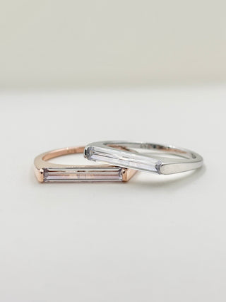 Square Crystal Ring B28