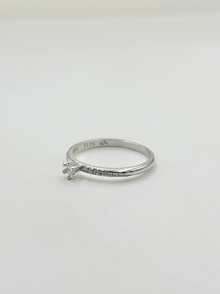 Crystal Flower Ring A30