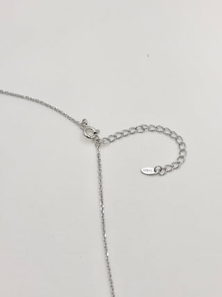 Clear Stone Necklace D7