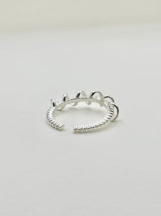 Silver Screw Ring B36