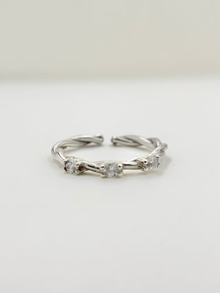 Triple Stone Ring A26