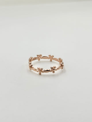 Many Mini Flower Ring B34