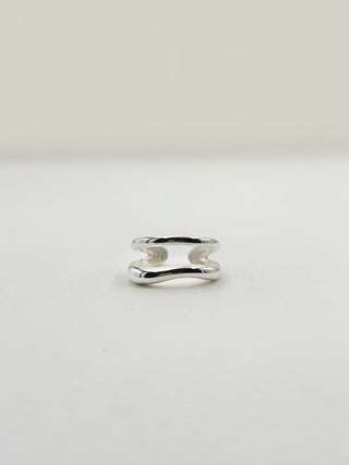 Silver Double Ear Cuffs E5