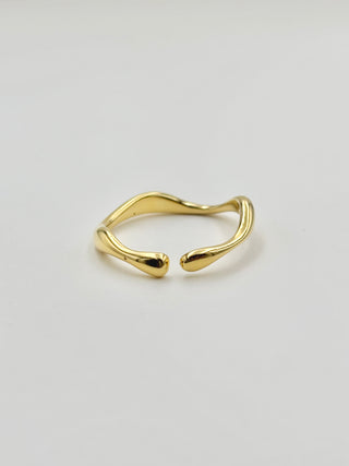 Simple Wave Ring A18