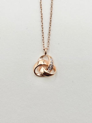 Double Hoop Necklace D3