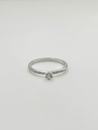 Crystal Flower Ring A30