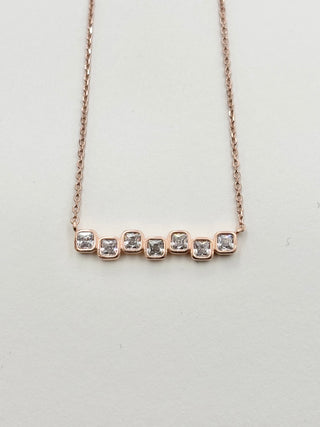 Pink Stone Necklace D12
