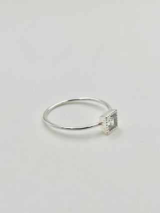 Square Stone Ring A25