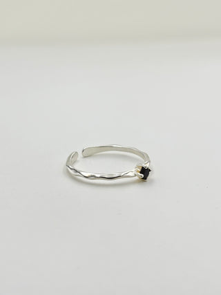 Black Stone Ring B12
