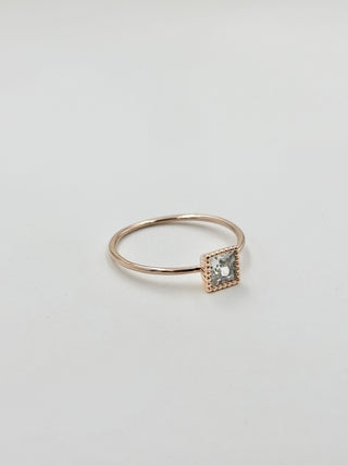 Square Stone Ring A25