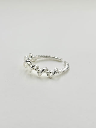 Silver Screw Ring B36