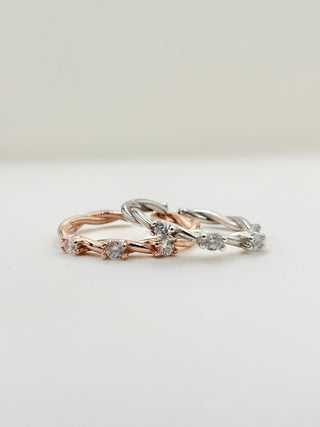 Triple Stone Ring A26