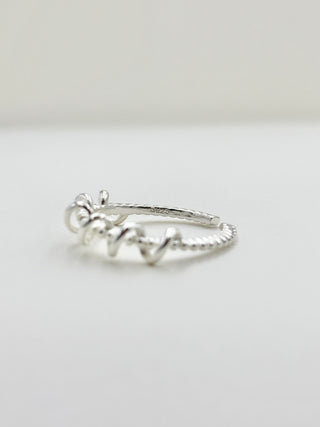Silver Screw Ring B36
