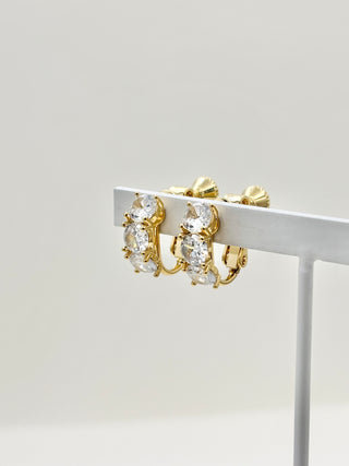 Crystal Hoop Earring F9