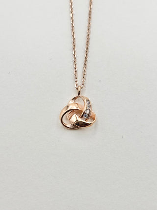 Double Hoop Necklace D3