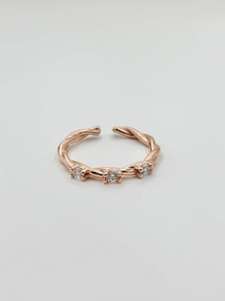 Triple Stone Ring A26