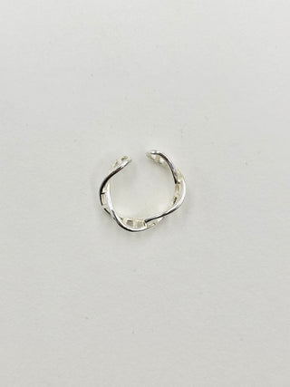 Silver Cross Ear Cuffs E7