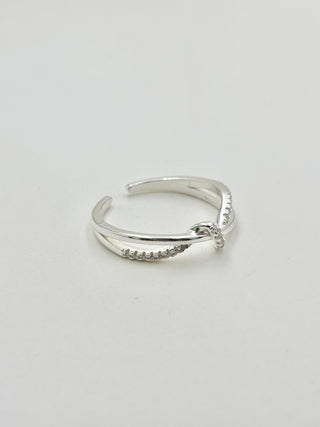 Silver Twist Ring C17