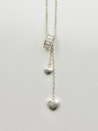 Heart Drop Necklace D5