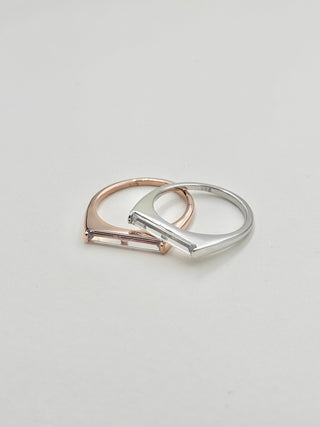 Square Crystal Ring B28