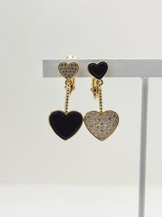 Asymmetry Heart Earring F1