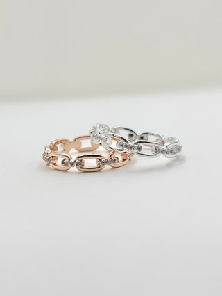 Crystal Chain Ring A17