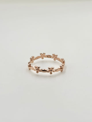 Many Mini Flower Ring B34