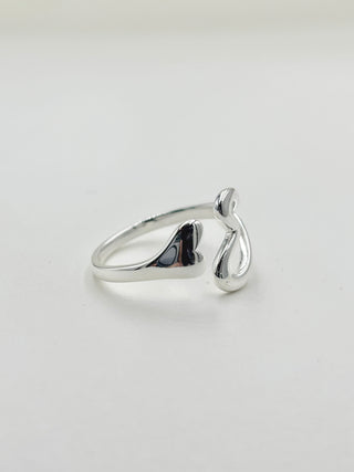Twin Heart Ring C8
