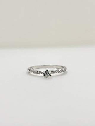 Crystal Flower Ring A30