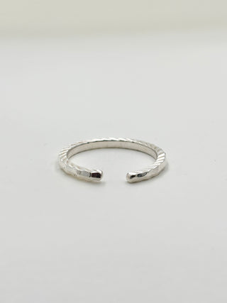 Silver Bump Ring B27