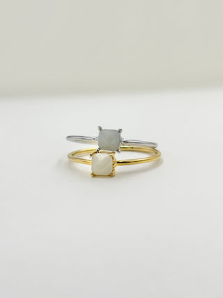 Square Cut Ring A14