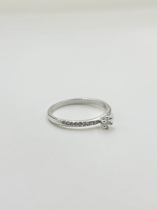 Crystal Flower Ring A30