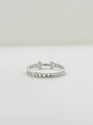 Silver Smile Ring B14