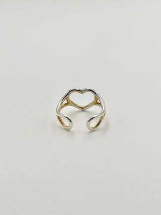 Love Heart Ear Cuffs E6