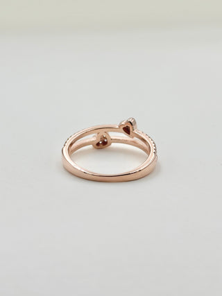 Double Heart Ring B25
