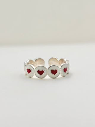Red Heart Ring A28