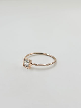 Square Stone Ring A25