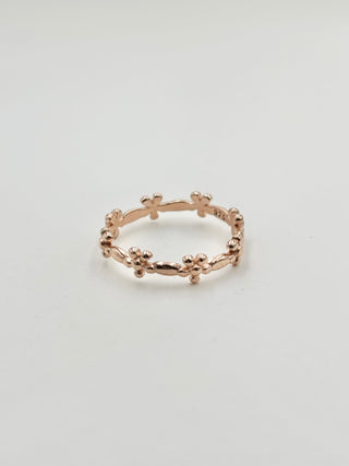 Many Mini Flower Ring B34
