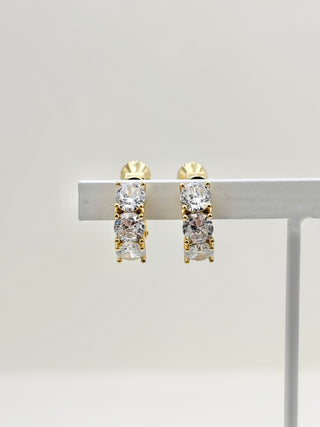 Crystal Hoop Earring F9