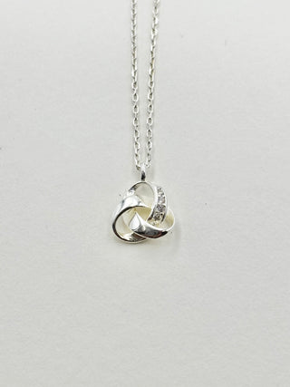 Double Hoop Necklace D3